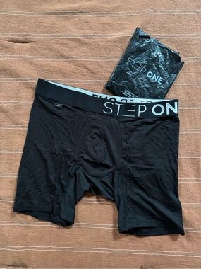 Step One Men's Black Performance Boxer Briefs- NWT